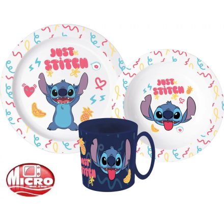 Disney Lilo és Stitch micro gyerek étkészlet