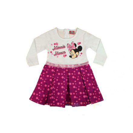 Disney Minnie ruha csillogó mintával -86 cm-es- UTOLSÓ DARAB