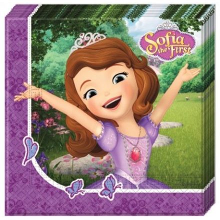 Disney Szófia hercegnő szalvéta (20 db-os)