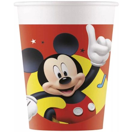 Disney Mickey papír parti pohár (8 db-os)
