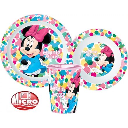 Disney Minnie micro gyerek étkészlet
