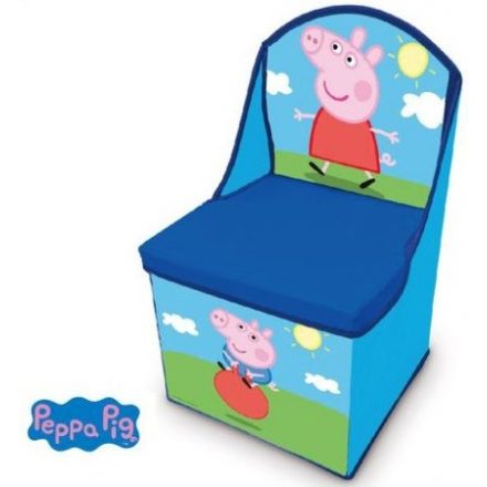 Peppa malac játéktároló fotel