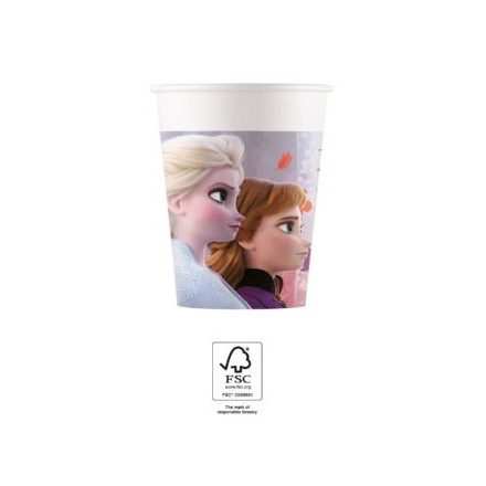Disney Jégvarázs papír parti pohár (8 db-os)