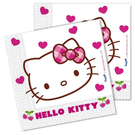 Hello Kitty szalvéta (20 db-os)