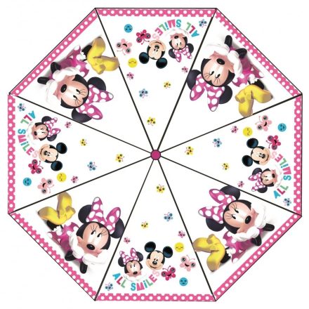 Disney Minnie gyerek esernyő átlátszó