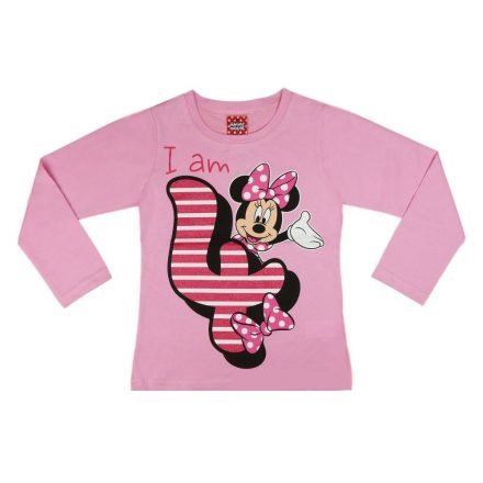 Disney Minnie szülinapos póló - 4 éves