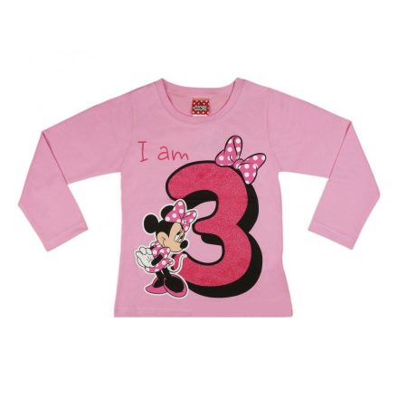 Disney Minnie szülinapos póló - 3 éves