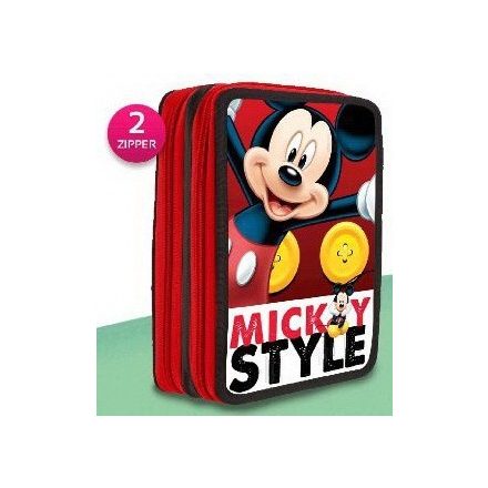 Disney Mickey 2 emeletes töltött tolltartó 