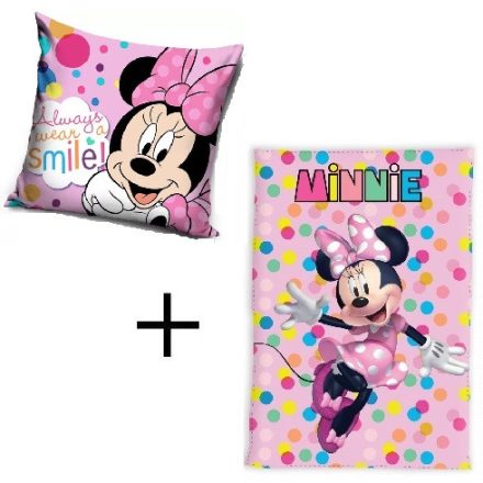 Disney Minnie takaró és párna szett
