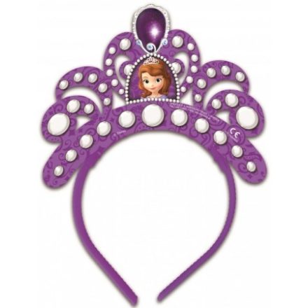 Disney Szófia hercegnő tiara (4 db-os)