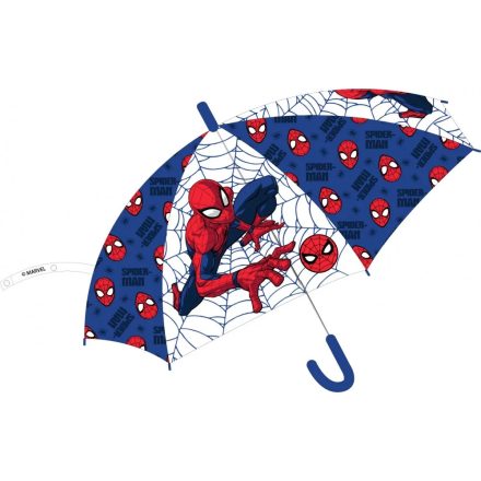 Pókember gyerek félautomata esernyő 