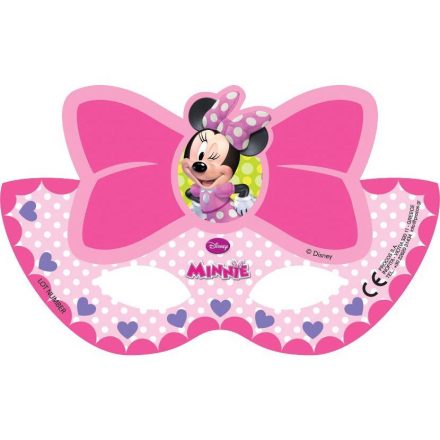 Disney Minnie álarc (6 db-os)