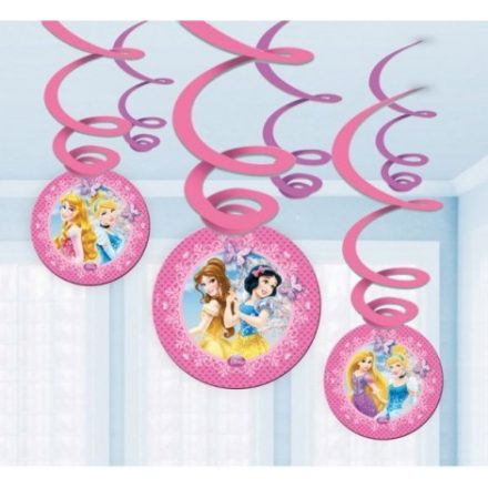 Disney Hercegnők szalag dekoráció (6 db-os)
